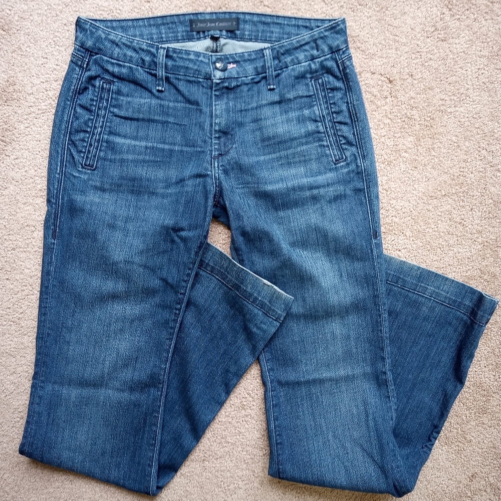 Juicy Jean Couture Trouser Mid Rise Flare Bootcut